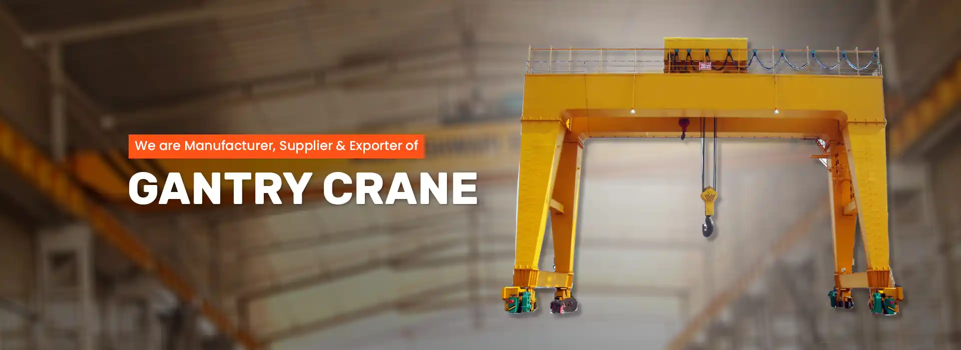 gantry crane manufacturers india